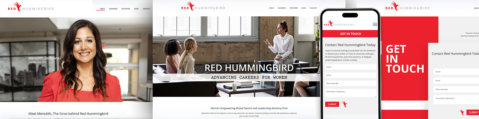 red hummingbird